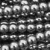 1 Strang (~40cm) Hämatit Perlen, rund ~3,3mm