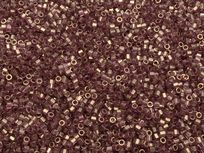 facettierte Miyuki Delica Perlen Größe 11/0 Farbe DBC108 Lil