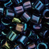 10g. Miyuki Delica Perlen 10/0 (~2,2mm) Farbe DBM2 (Metallicblau)