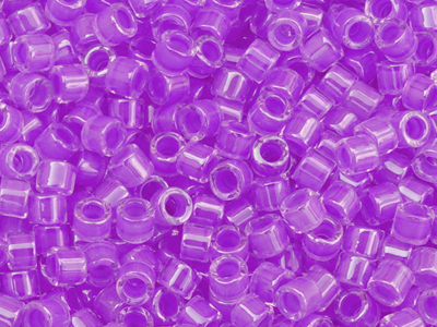 fluoreszierende Miyuki Delica Perlen Größe 10/0 Farbe DBM203