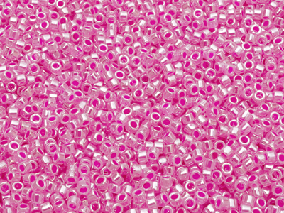 pinke Miyuki Delica Perlen Größe 11/0 Farbe DB247