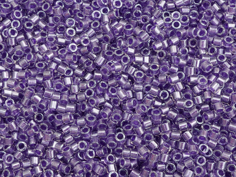 violette Miyuki Delica Perlen Größe 10/0 Farbe DBM906