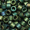 10g Miyuki 11/0 (1.6mm) Delica Perlen DB327 (Lodengrün matt)