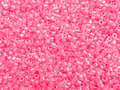 Miyuki Delica Perlen Größe 11/0 Farbe DB2035 (Neon Pink)