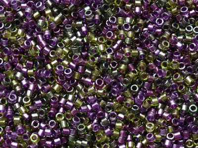 Miyuki Delica Perlen Größe 11/0 Farbe DB991 (Farbmischung)