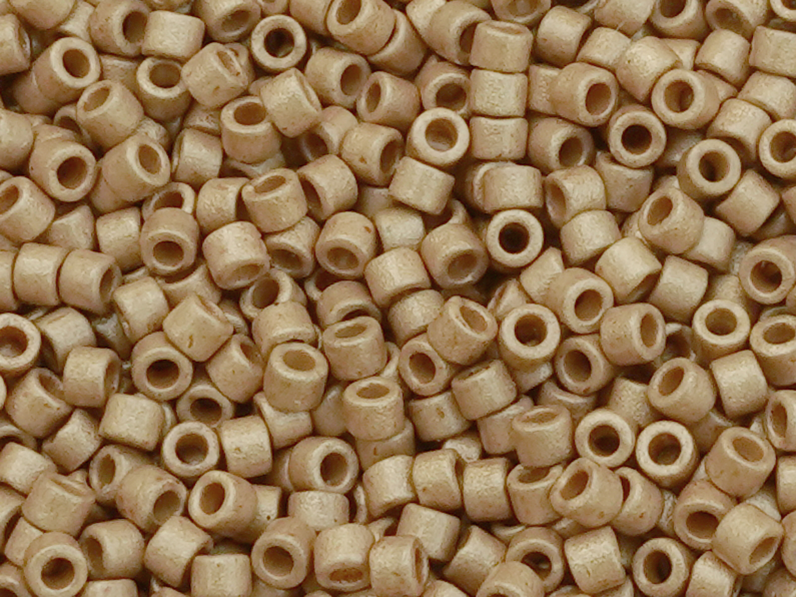 MIYUKI Delica Beads color: DB1834F Antique Gold - close up v