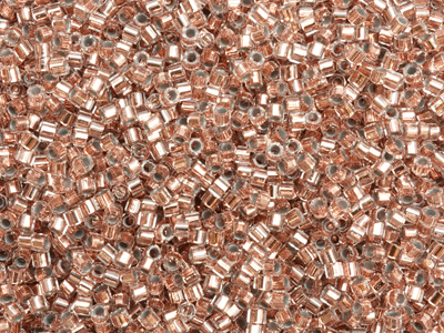 facettierte Miyuki Delica Perlen Größe 11/0 Farbe DBC37 (ech