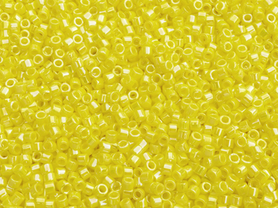 gelbe MIYUKI Delica Perlen 11/0 Farbe DB160