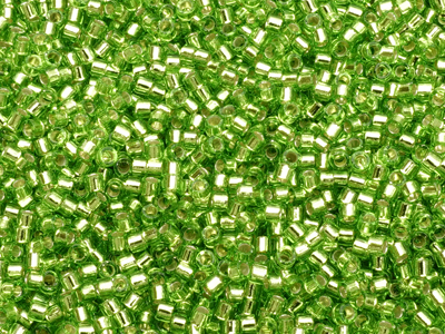 grüne MIYUKI Delica Perlen 11/0 Farbe DB1206