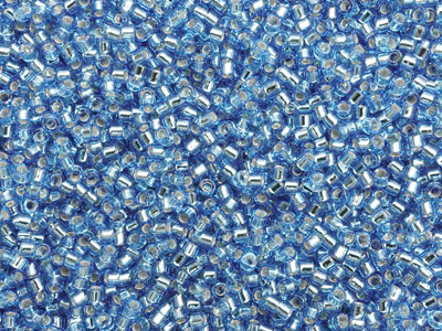 hellblaue MIYUKI Delica Perlen 11/0 Farbe DB1210