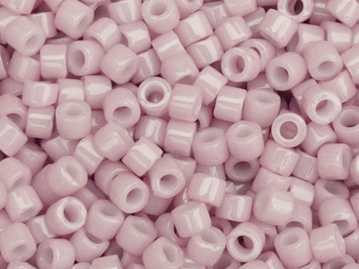 MIYUKI Delica Perlen 11/0 Farbnummer DB210 Rosa - Nahaufnahm