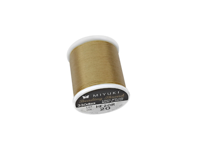 Miyuki Fädelfaden Farbe Nummer 20 (Ocker) günstig kaufen