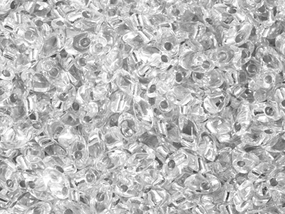 Miyuki Magatama color: 1 silver lined crystal