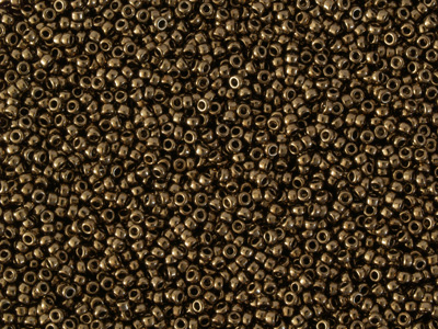 bronzene Miyuki Rocailles Perlen Größe 15/0 Farbe 457