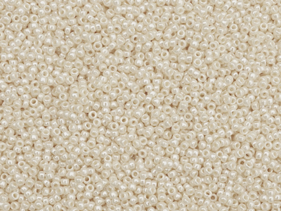 muschelfarbige Miyuki Rocailles Perlen Größe 15/0 Farbe 594