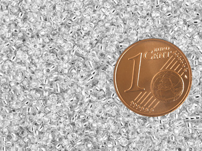 Miyuki Rocailles Seed Beads size 15/0 color 1