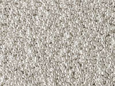 silberne Miyuki Perlen Größe 15/0 Farbe 961 günstig kaufen
