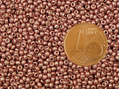 Miyuki Rocailles Saatperlen Größe 11/0 (2mm) Farbe Dura Coat