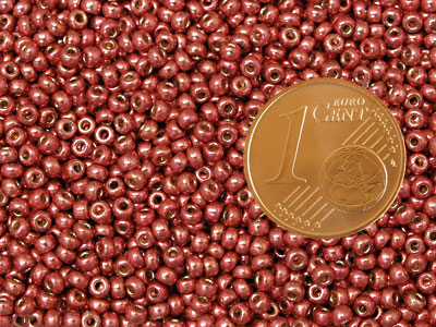Miyuki Rocailles Saatperlen Größe 11/0 (2mm) Farbe Dura Coat