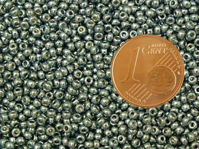 Miyuki Rocailles Saatperlen Größe 11/0 (2mm) Farbe Dura Coat