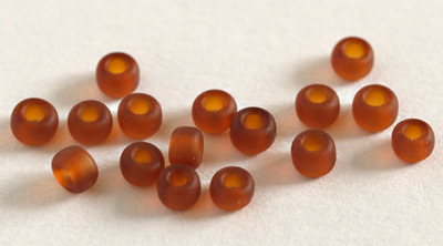 Miyuki Rocailles Saatperlen Größe 11/0 (2mm) Farbe 134F topa