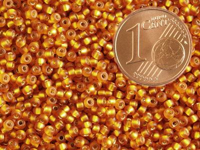 Miyuki Rocailles Saatperlen Größe 11/0 (2mm) Farbe 2422F