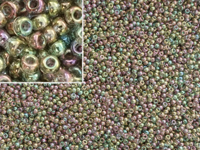 Miyuki Rocailles Saatperlen Größe 11/0 (2mm) Farbe 2440