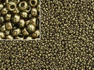Miyuki Rocailles Saatperlen Größe 11/0 (2mm) Farbe 307
