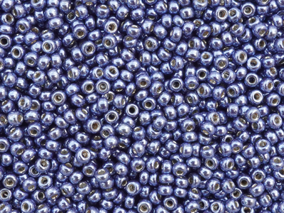 blaue Miyuki Rocailles Saatperlen Größe 11/0 (2mm) Farbe 511