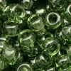 10g. Miyuki Rocailles 11/0 (~2mm) Farbe 158 (Olivegrün transparent)