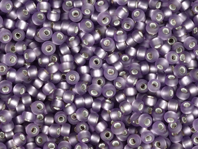 matte violette Miyuki Perlen Gre 11/0 Farbe 24F