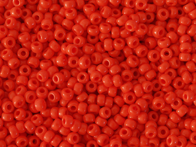 Miyuki Rocailles Saatperlen Größe 8/0 (3mm) Farbe: 407 hellr