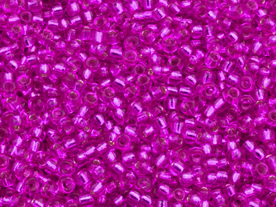 Miyuki Rocailles Perlen 15/0 Farbe: 1340 Fuchsia