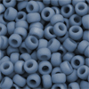 10g. Miyuki Rocailles Perlen 15/0 (~1,5mm) Farbe 2038 - Jeansblau matt mit Luster
