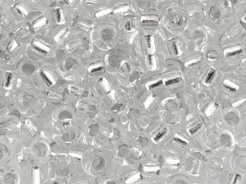 Miyuki Rocailles Glasperlen Größe 11/0 (2mm) Farbe: 1 - Naha
