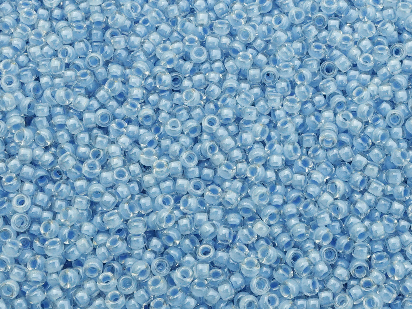 blaue Miyuki Rocailles Saatperlen Größe 11/0 (2mm) Farbnumme