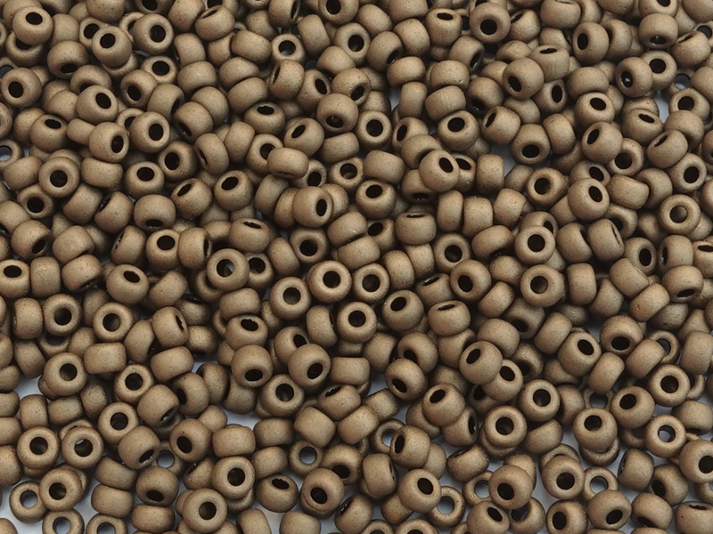 Miyuki Rocailles Saatperlen Größe 11/0 (2mm) Farbe: 2006 mat