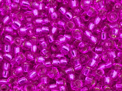 Miyuki Rocailles Saatperlen Größe 11/0 (2mm) Farbe 1340 Fuch