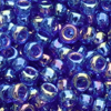 10g. Miyuki Rocailles Perlen 15/0 (~1,5mm) Farbe 177 - Rainbow Blue