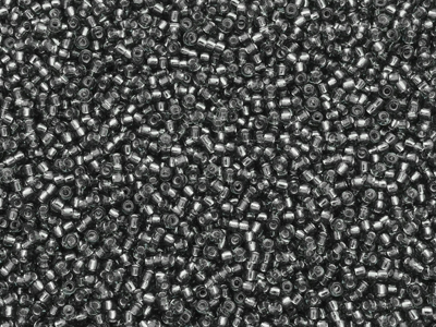 dunkelgraue Miyuki Rocailles Saatperlen Größe 11/0 (2mm) Far