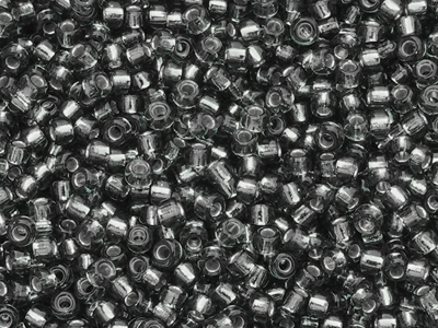 dunkelgraue Miyuki Rocailles Saatperlen Größe 11/0 (2mm) Far