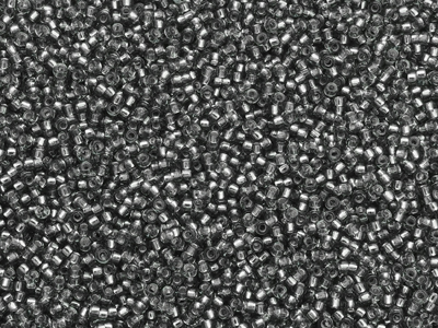 dunkelgraue Miyuki Rocailles Saatperlen 15/0 Farbe 2426