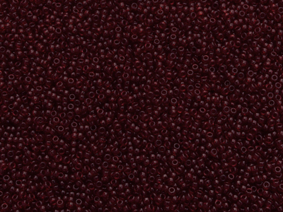dunkelrote Miyuki Rocailles Saatperlen 15/0 Farbe 2410