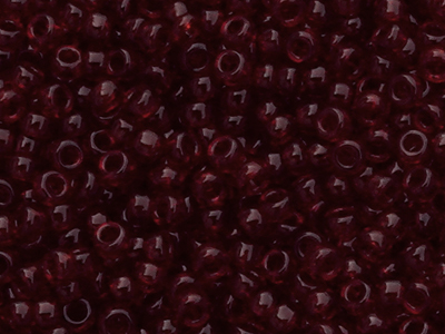 dunkelrote Miyuki Rocailles Saatperlen 15/0 Farbe 2410 Nahau