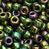 10g. Miyuki Rocailles Perlen 11/0 (~2mm) Farbe 465 - Metallicgrün