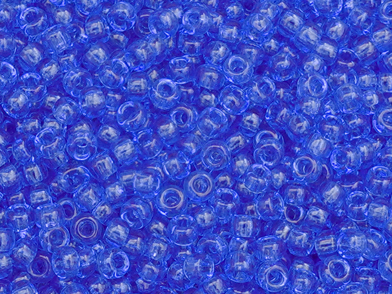 hellblaue Miyuki Rocailles Saatperlen Größe 11/0 (2mm) Farbn
