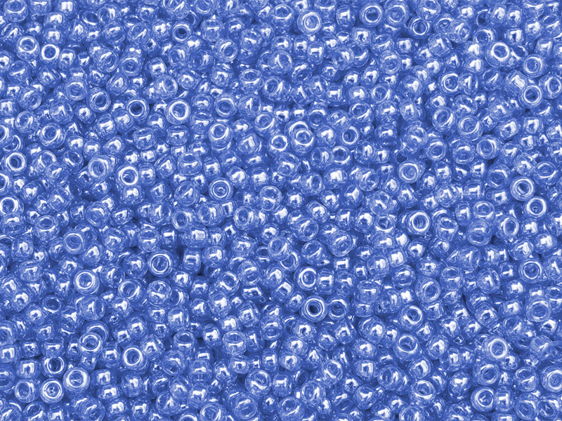 hellblaue Miyuki Rocailles Saatperlen Größe 11/0 (2mm) Farbe