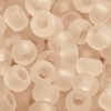 10g. Miyuki Rocailles Perlen 11/0 (2mm) Farbe 155F Pfirsich mattiert