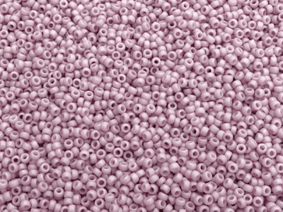 matte violette Miyuki Rocailles Saatperlen 15/0 Farbe 2037