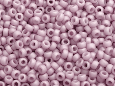 matte violette Miyuki Rocailles Saatperlen 15/0 Farbe 2037 N